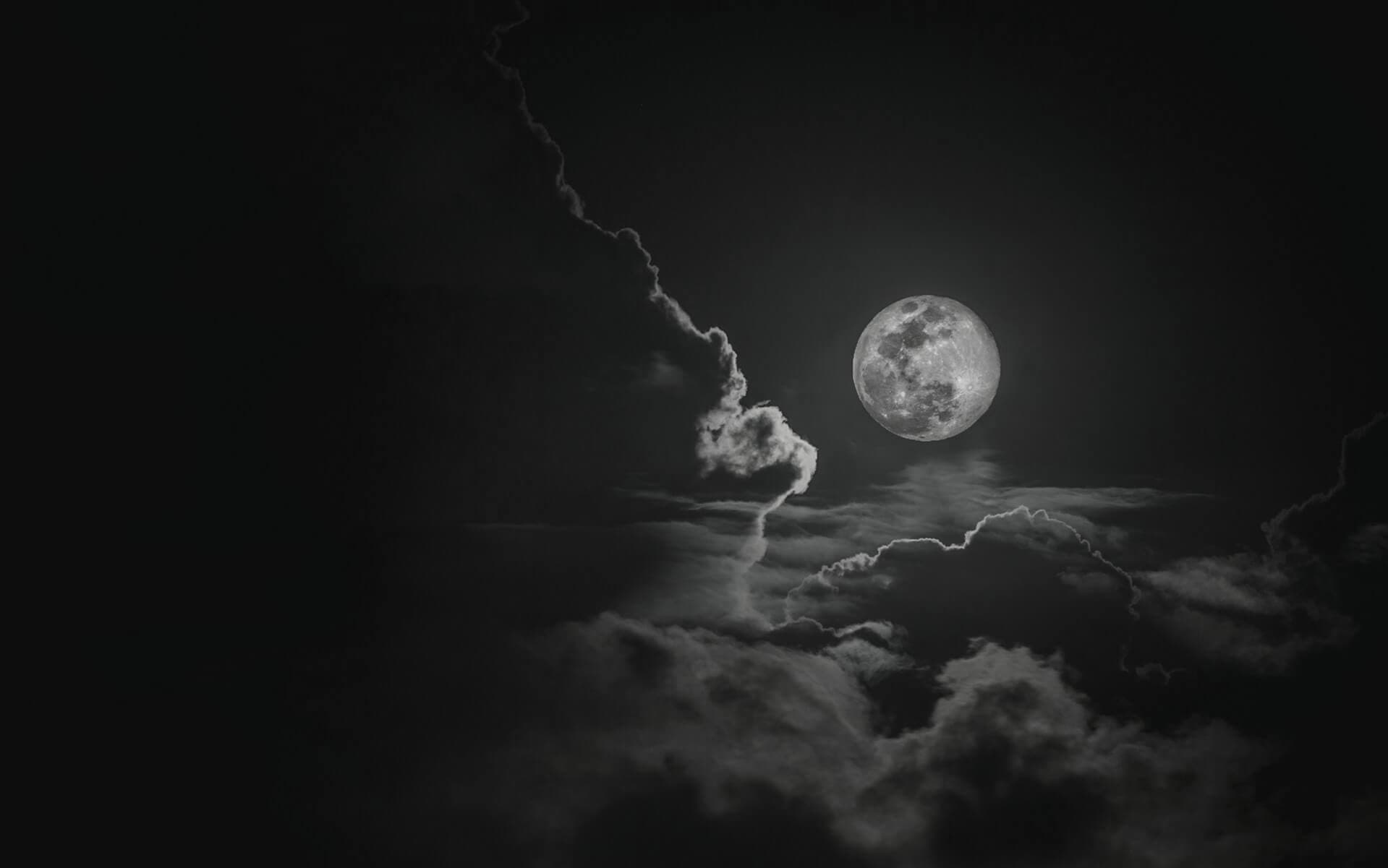 En luna llena