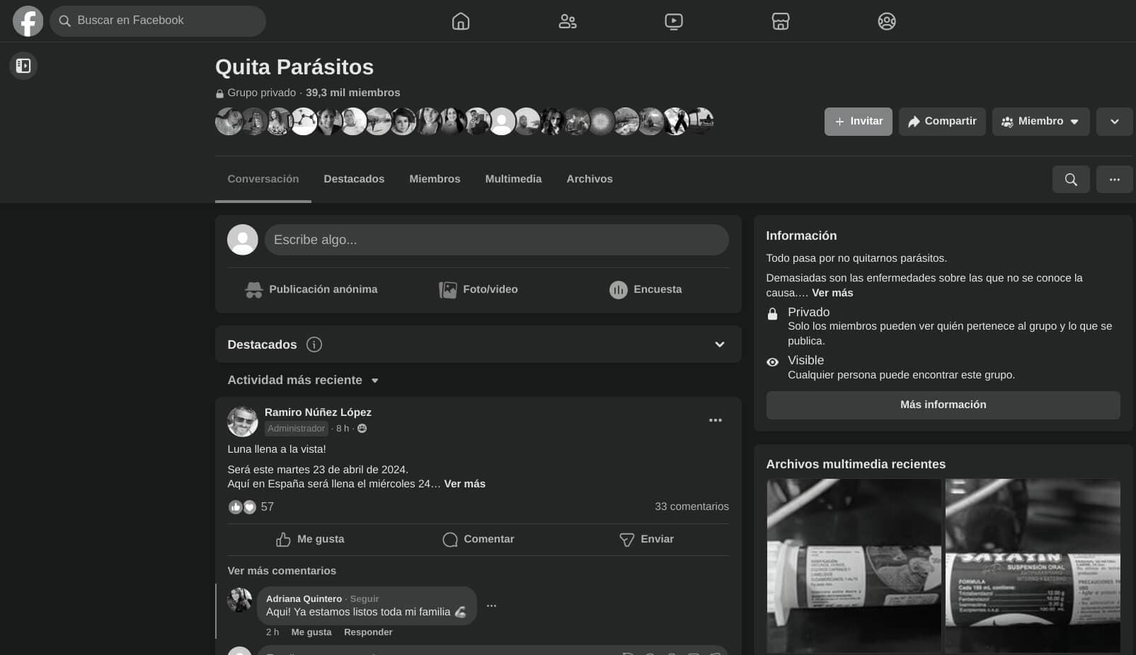 He creado Quita Parásitos